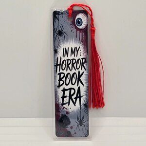 3 Horror Book Themed Bookmarks
